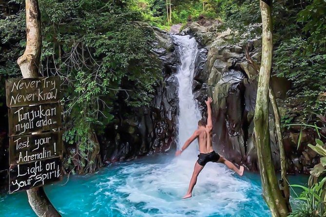 All Inclusive : Jumping Sliding at Aling- Aling Waterfall - Handara Gate - Lunch - Aling-Aling Waterfall: the day’s main event