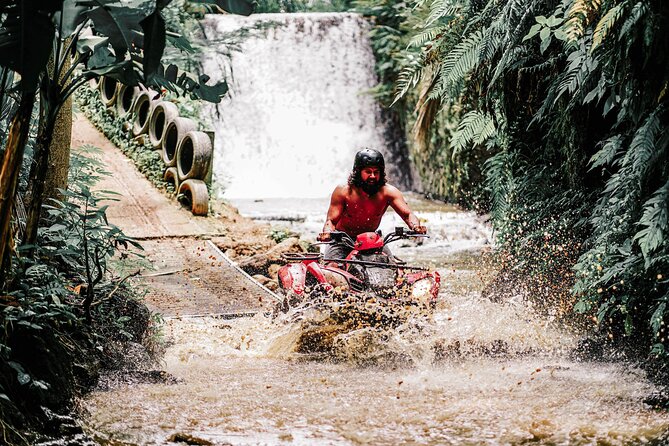 ATV Quad Bike Bali with Waterfall Gorilla Cave and Lunch - The mud and water factor: wear the right stuff