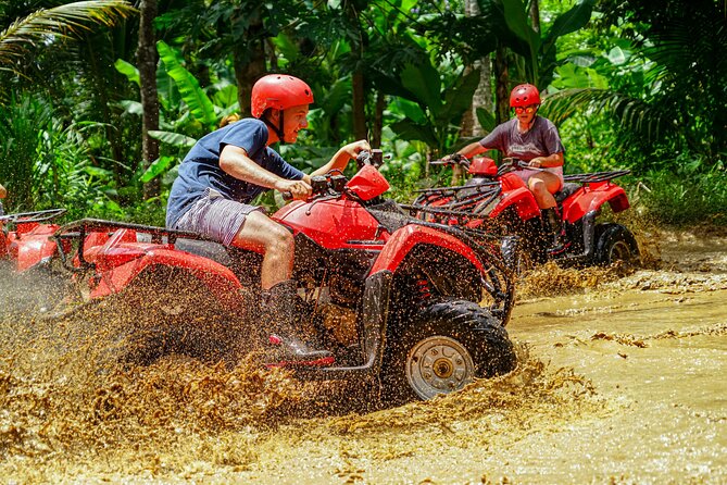 ATV Quad Bike Bali with Waterfall Gorilla Cave and Lunch - Lunch after the ride: natural setting, rice terrace views, and vegetarian options