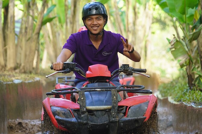 Bali ATV Quad Bike with Monkey Forest and Tegenungan Waterfall - Stop 1: ATV Bali Quad and the real meaning of 2 hours off-road