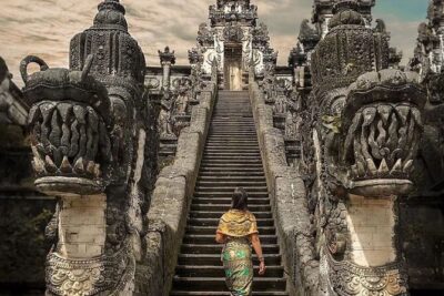 Bali Instagram Tour - All Inclusive - Tirta Gangga: koi feeding and stepping-stone compositions