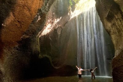 Bali Waterfalls in One Day: Tukad Cepung, 2 Hidden Waterfall, Kanto Lampo - Tukad Cepung Waterfall: the canyon light show at 7:00 am