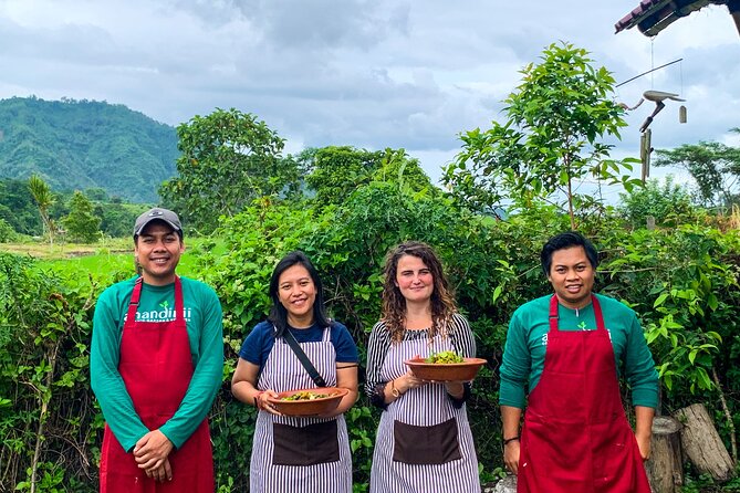 Balinese Vegan Cooking Class with Fresh Harvesting & Garden Tour - Your Lunch: How a Four-Course Meal Comes Together