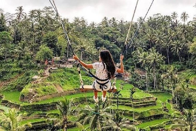 Best of Ubud Tour with Jungle Swing Private and All Inclusive - Alas Harum Bali Jungle Swing: the thrill stop with real photo value