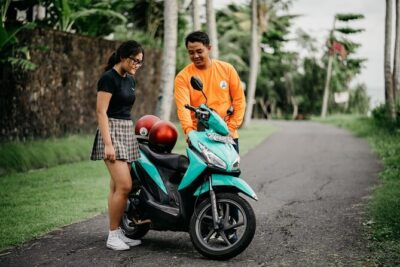 Canggu Scooter Lessons - The lesson flow: theory, balance, turns, then quiet-street practice