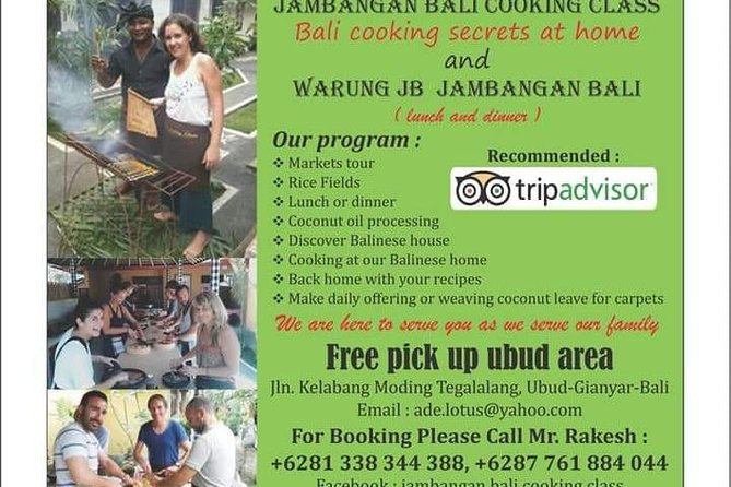 Jambangan Bali Cooking Class - The market stop that turns shopping into part of the lesson