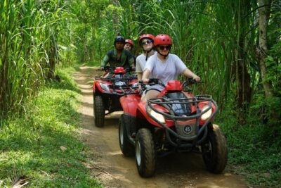 Jungle ATV Quad Bike Through Gorilla Face Cave - Getting Started at Alasan Adventures (And How Timing Really Works)