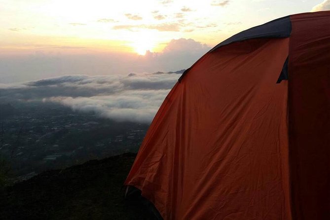 Mount Batur Camping Tour with Sunset and Sunrise Experience - Sleeping in a Private Tent Camp Before Sunrise
