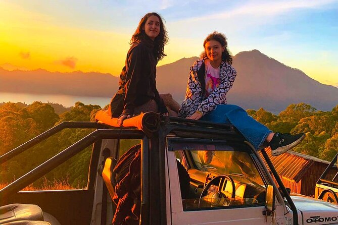 Mount Batur Jeep Adventure - Sunrise from the jeep roof: what to expect