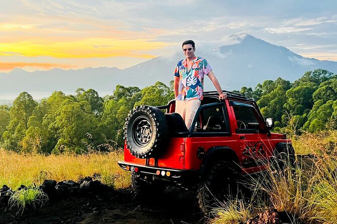 Mount Batur Sunrise Jeep Expedition - The meet-up at the start point: intro, safety, then the waiting game