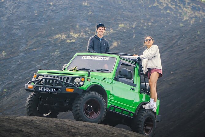 Mount Batur Sunrise Jeep Expedition - Jeep time on the black lava fields: where the experience gets fun