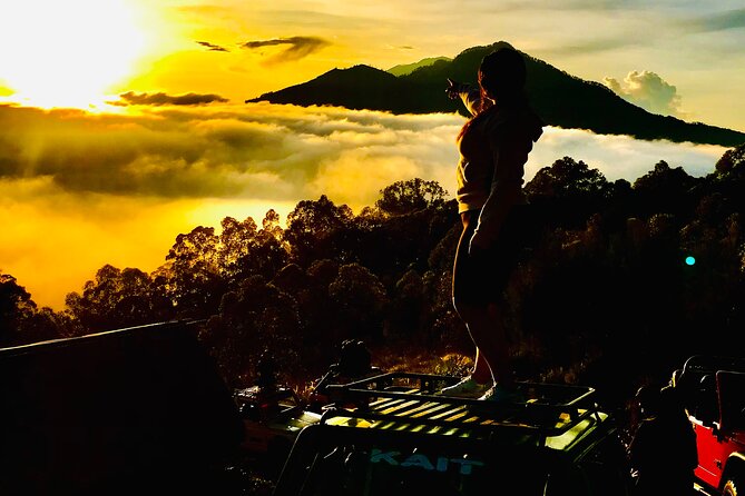 Mount Batur Sunrise Jeep Tour - After the sun: crater views and black lava scenery
