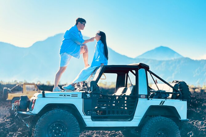 Mount Batur Sunrise Jeep Tour with Optional Activities - Black Lava fields after sunrise: the off-road wow factor