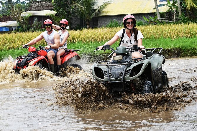 OFFICIAL ATV KUBER - Tunnel, Waterfall, Rice Field, River, Jungle - Pickup and the meeting point near Payangan: keep check-in calm