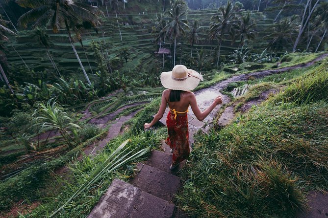 Private Tour: Ubud and Tanah Lot Day Tour - Tegalalang Rice Terrace: traditional farming views and a short walk