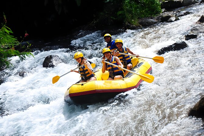 Telaga Waja White Water Rafting - With No Step or Stair : Bali Best Adventures - Lunch, Showers, and the Stuff That Makes the Day Work