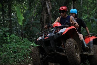 Ubud ATV Quad Bike with Ayung River Rafting Experience - ATV quad biking in Ubud countryside: solo or tandem fun