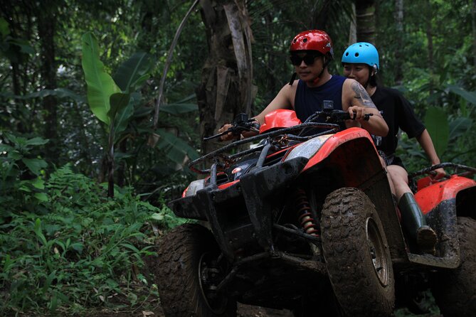 Ubud ATV Quad Bike with Ayung River Rafting Experience - ATV quad biking in Ubud countryside: solo or tandem fun