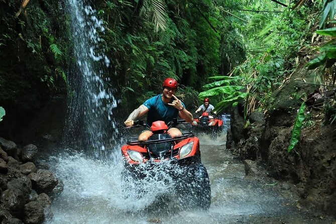 Ubud ATV Ride through River Jungle Rice Fields Puddles - Ayung River Rafting: Rapids, Mini Waterfalls, and Rainforest Scenery