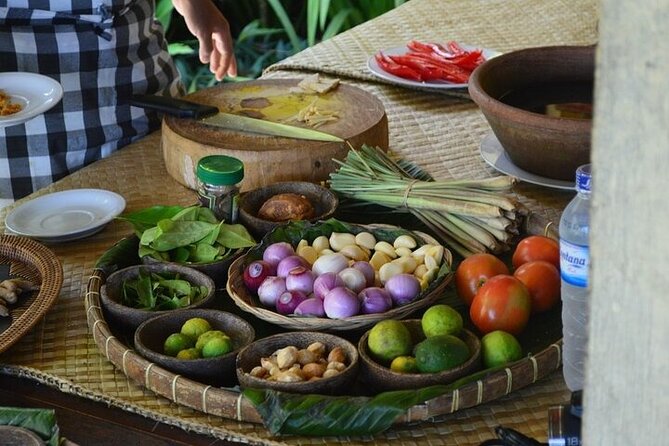 Ubud Cooking Class Bali with Balinese Chef - The menu: what you cook in vegetarian or non-vegetarian mode