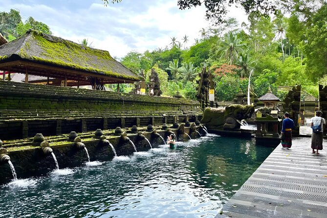 Ubud Private Tour: Waterfalls, Temple and Rice Terraces Swing - Ulu Petanu Waterfall near Kedisan Village: quieter stairs, easy-going swim time
