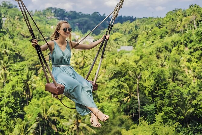 Ubud Tour with Monkey Forest Waterfalls Temples and More - D Alas Warung lunch: easy local fuel with a view