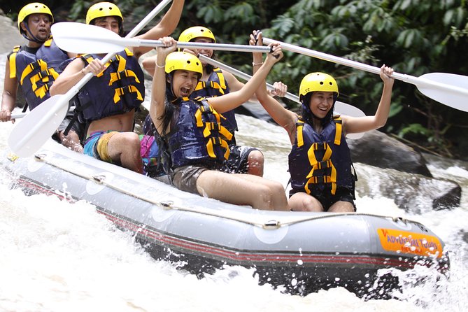Ubud White Water Rafting, Rice Terrace and Jungle Swing - Rafting on the Ayung River: Grade I to III Rapids With a Real Guide